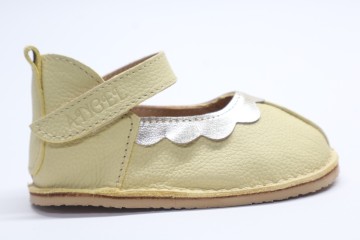 Balerini barefoot piele naturală Sara fete