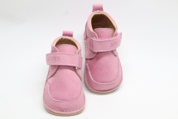 Pantofi barefoot piele naturală Bebe fete