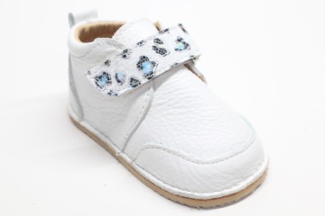 Pantofi barefoot piele naturală Bebe fete