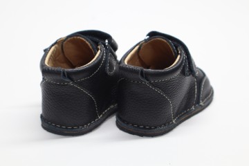 Pantofi barefoot piele naturală Bebe băieți