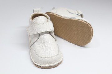 Pantofi barefoot piele naturală Bebe băieți