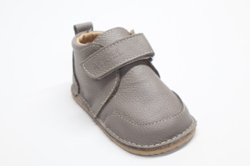 Pantofi barefoot piele naturală Bebe băieți