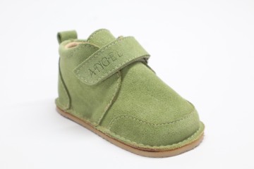 Pantofi barefoot piele naturală Bebe băieți