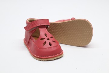 Sandale barefoot piele naturală Bambi