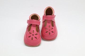 Sandale barefoot piele naturală Bambi
