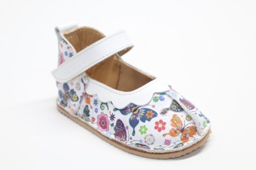 Balerini barefoot piele naturală Sara fete