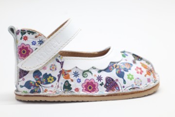 Balerini barefoot piele naturală Sara fete