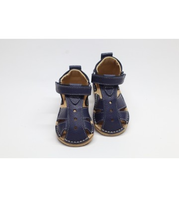 Sandale barefoot piele naturală Ali băieți