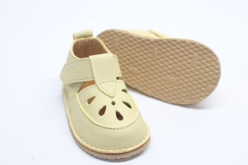 Sandale barefoot piele naturală Minnie fete