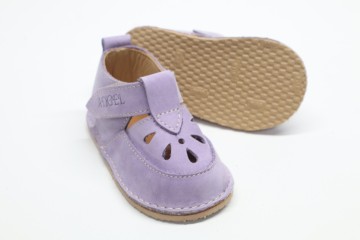 Sandale barefoot piele naturală Minnie fete