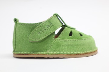 Sandale barefoot piele naturală Mickey baieți