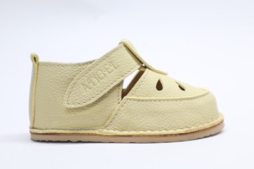 Sandale barefoot piele naturală Mickey baieți
